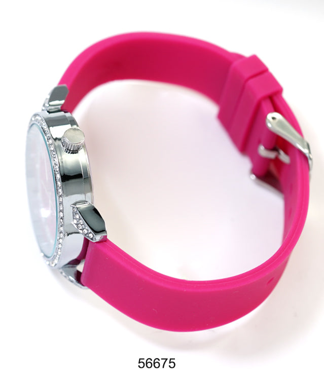 5667-Montres Carlo Silicon Band Watch
