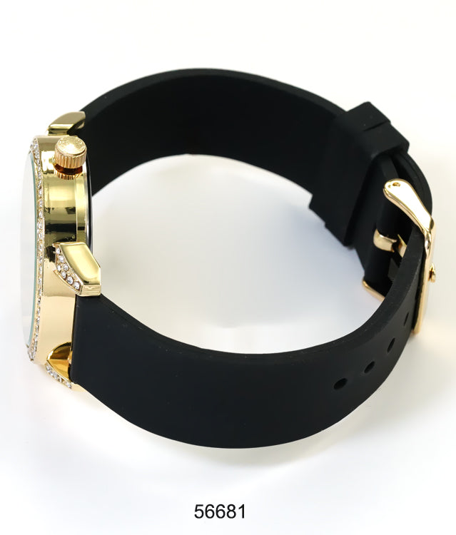 5668-Montres Carlo Silicon Band Watch