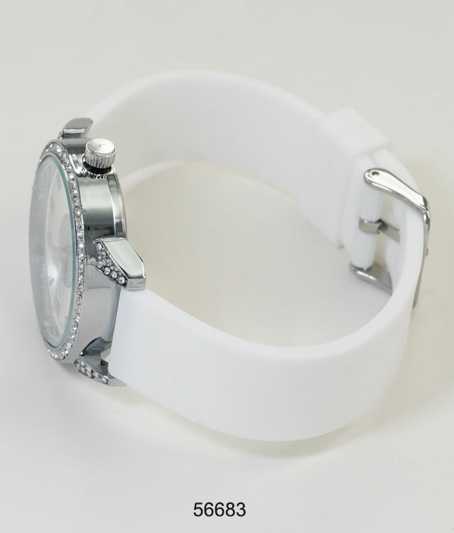 5668-Montres Carlo Silicon Band Watch