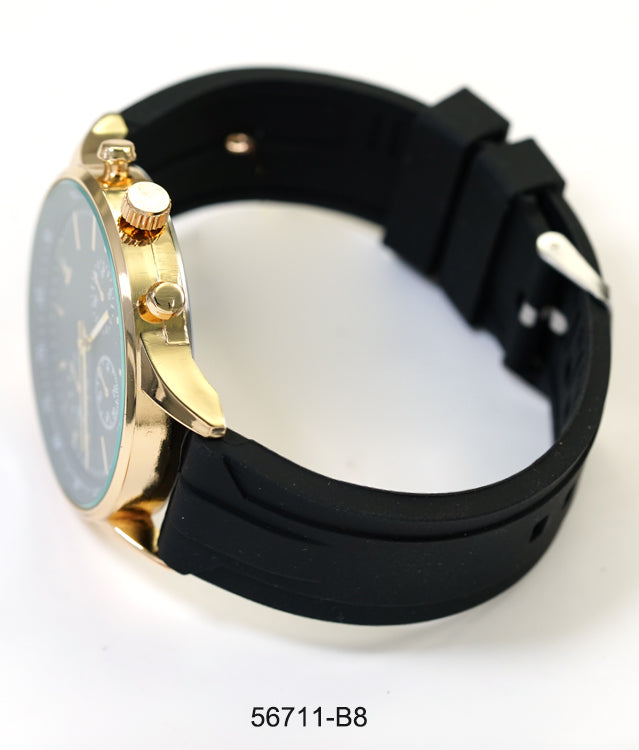 5671-B8 - Prepacked Silicon Band Watch