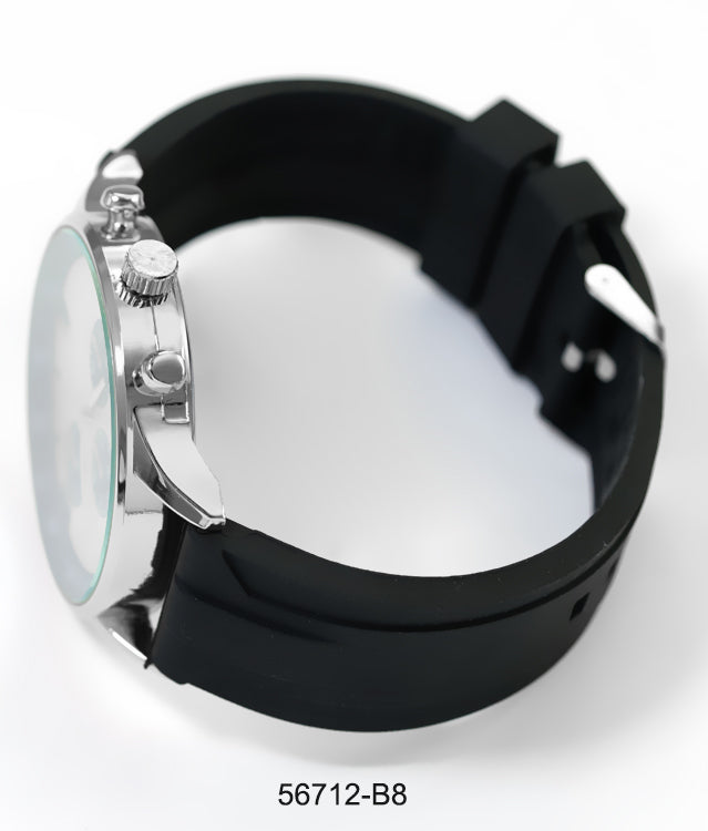 5671-B8 - Prepacked Silicon Band Watch