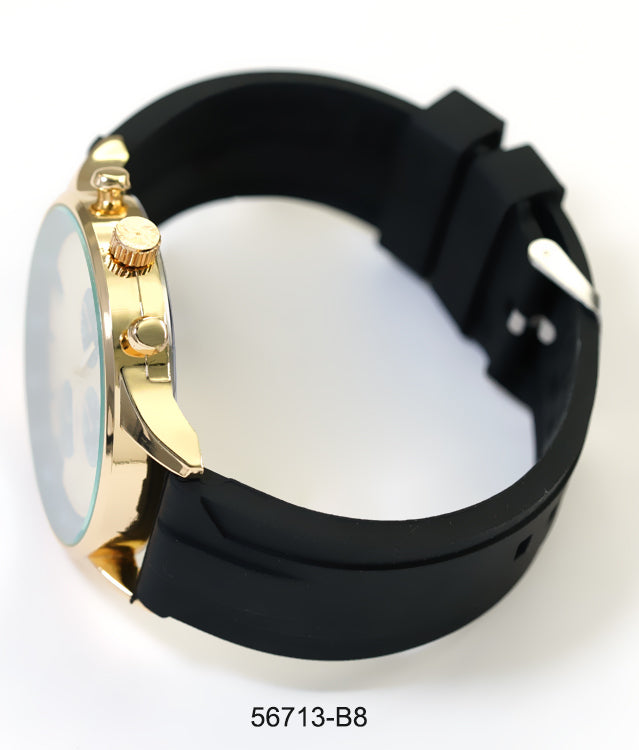 5671-B8 - Prepacked Silicon Band Watch