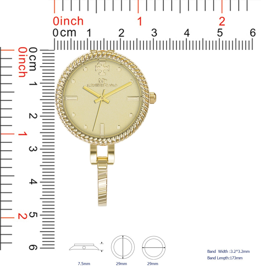 5675-Montres Carlo Bangle Watch