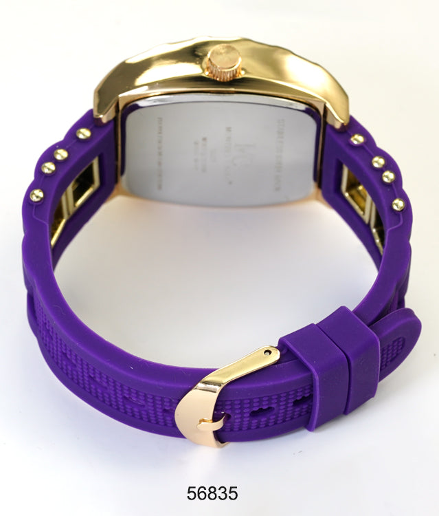 5683-Montres Carlo Silicon Band Watch