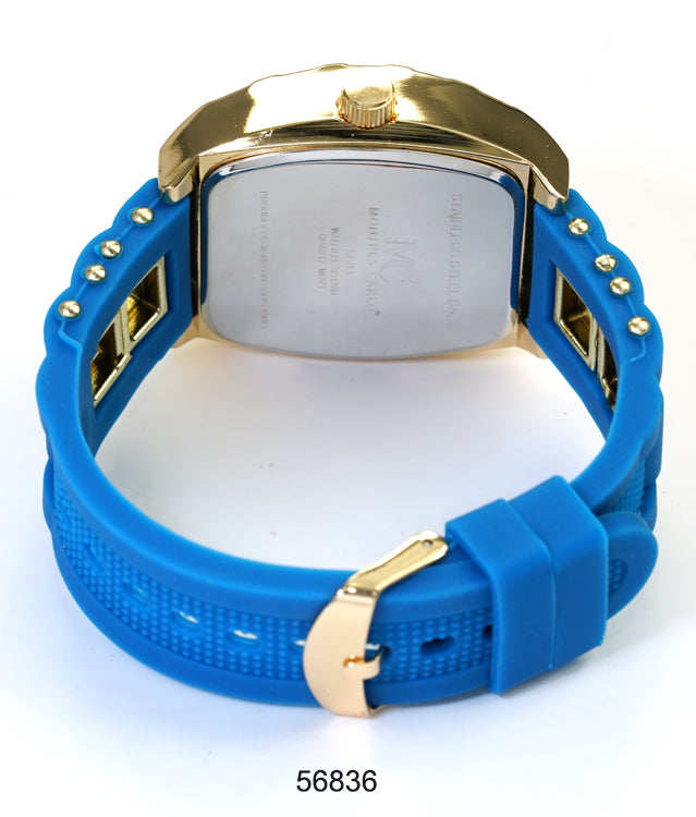 5683-Montres Carlo Silicon Band Watch