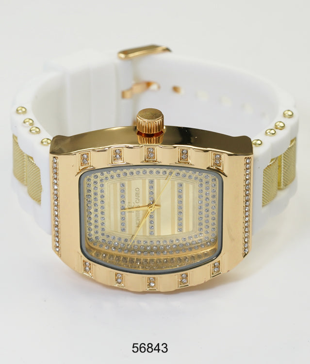 5684-Montres Carlo Silicon Band Watch