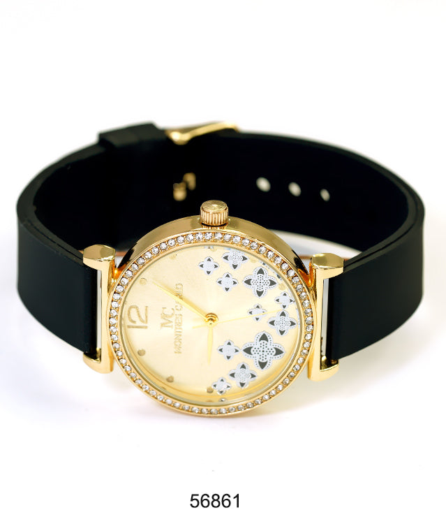 5686-Montres Carlo Silicon Band Watch