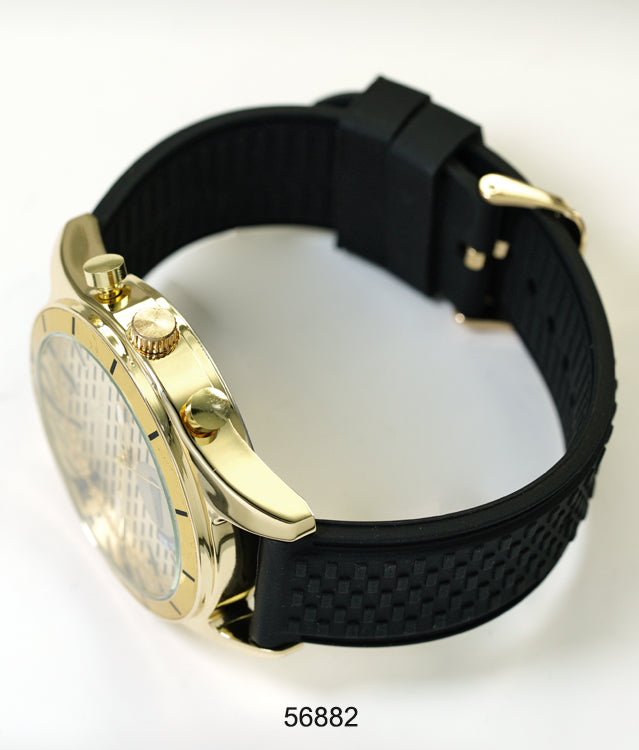 5688-Montres Carlo Silicon Band Watch