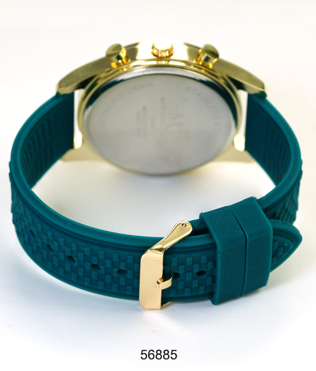 5688-Montres Carlo Silicon Band Watch