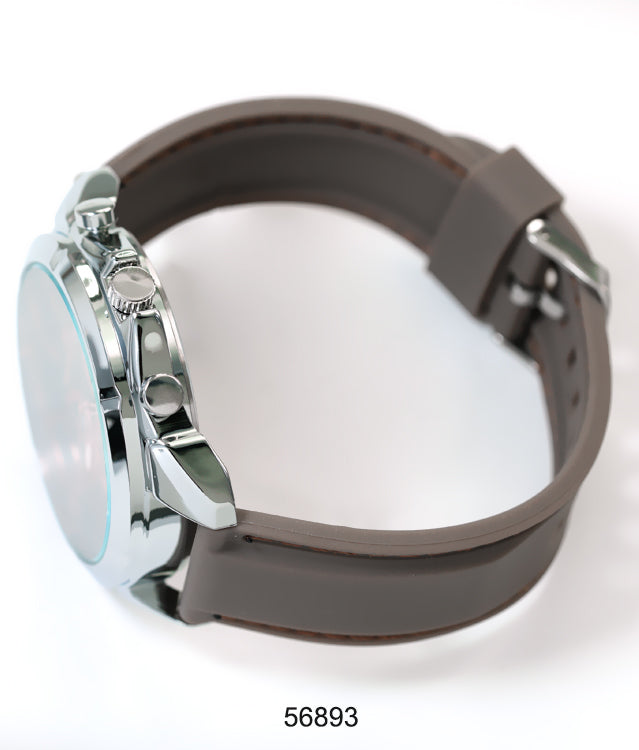 5689-Montres Carlo Silicon Band Watch