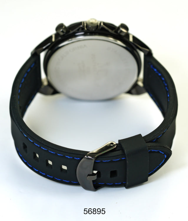 5689-Montres Carlo Silicon Band Watch