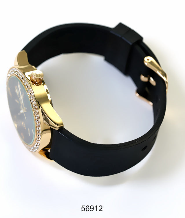 5691-Montres Carlo Silicon Band Watch