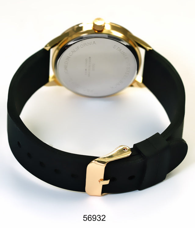 5693-Montres Carlo Silicon Band Watch