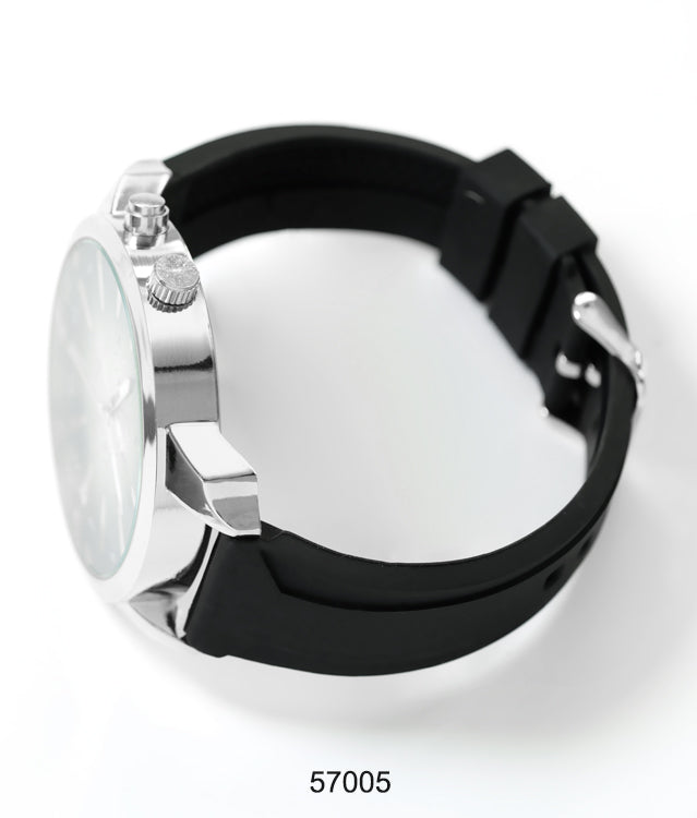 5700-Montres Carlo Silicon Band Watch
