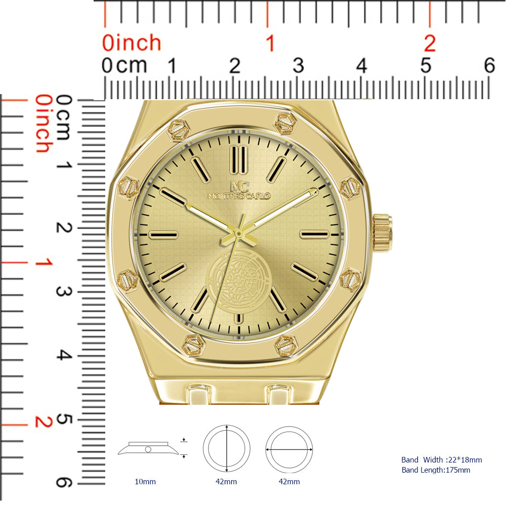 5712- Metal Band Watch