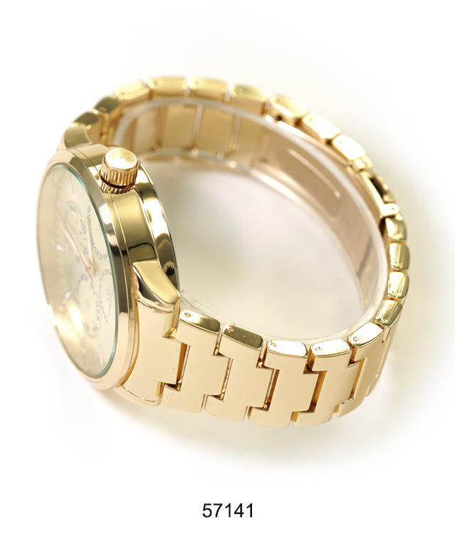 5714-Montres Carlo Metal Band Watch