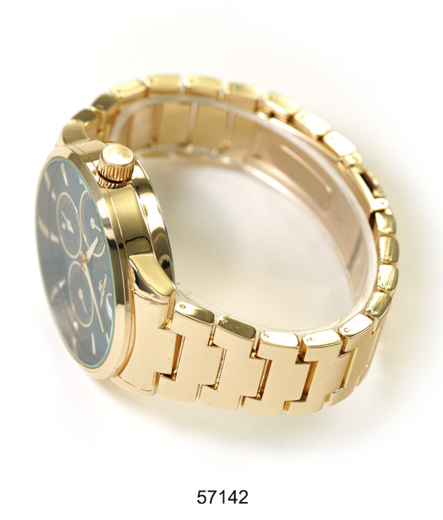 5714-Montres Carlo Metal Band Watch