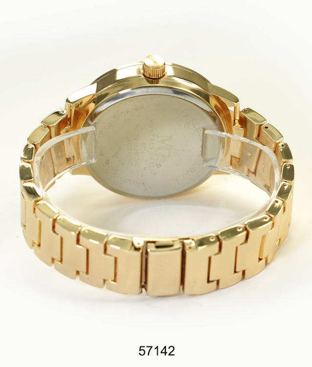 5714-Montres Carlo Metal Band Watch