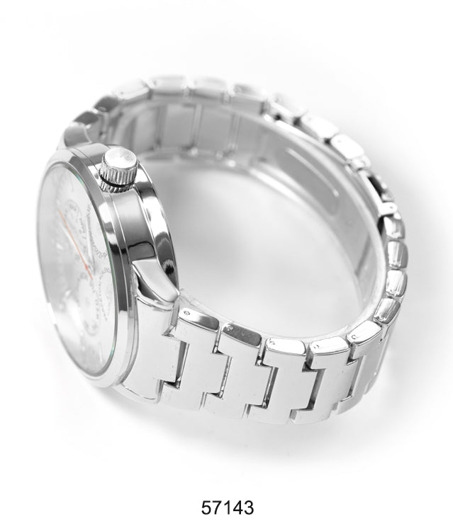 5714-Montres Carlo Metal Band Watch