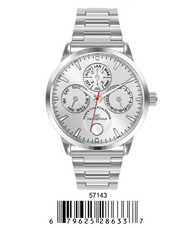 5714-Montres Carlo Metal Band Watch