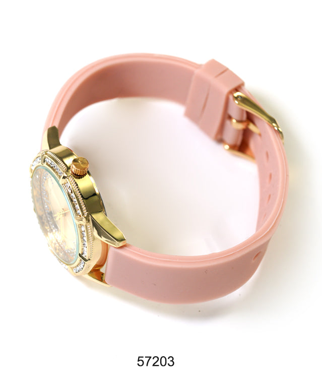 5720-Montres Carlo Silicon Band Watch