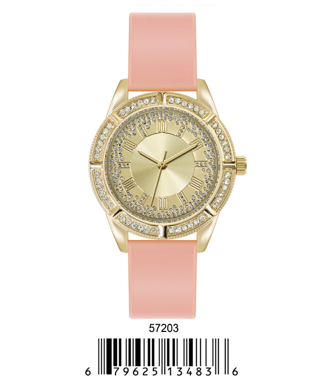 5720-Montres Carlo Silicon Band Watch