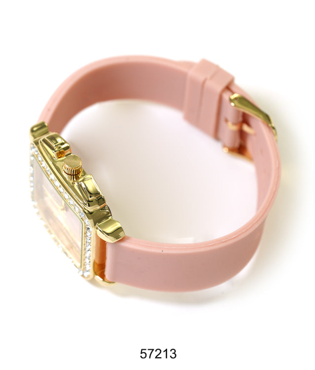 5721-Montres Carlo Silicon Band Watch