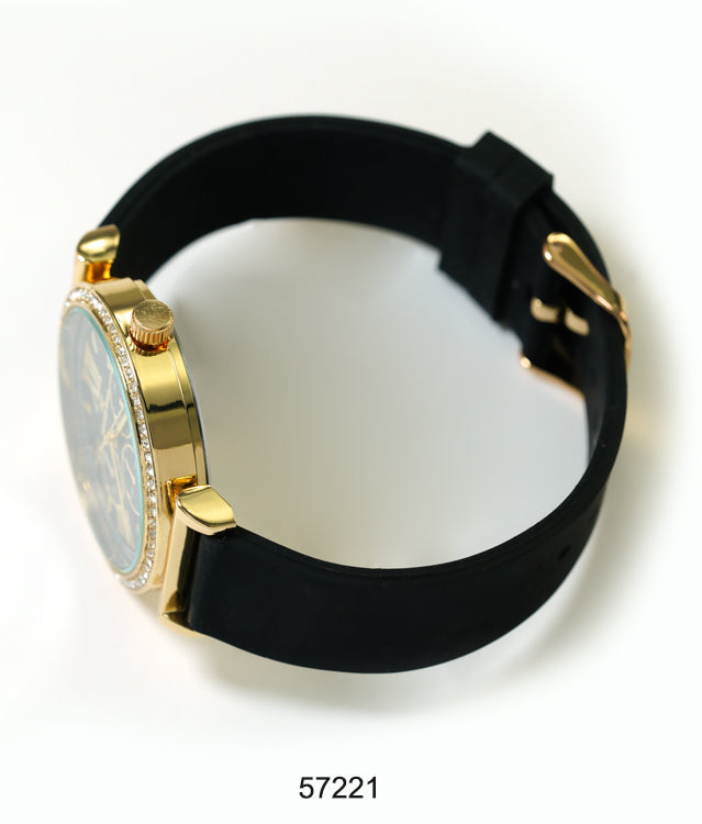 5722-Montres Carlo Silicon Band Watch