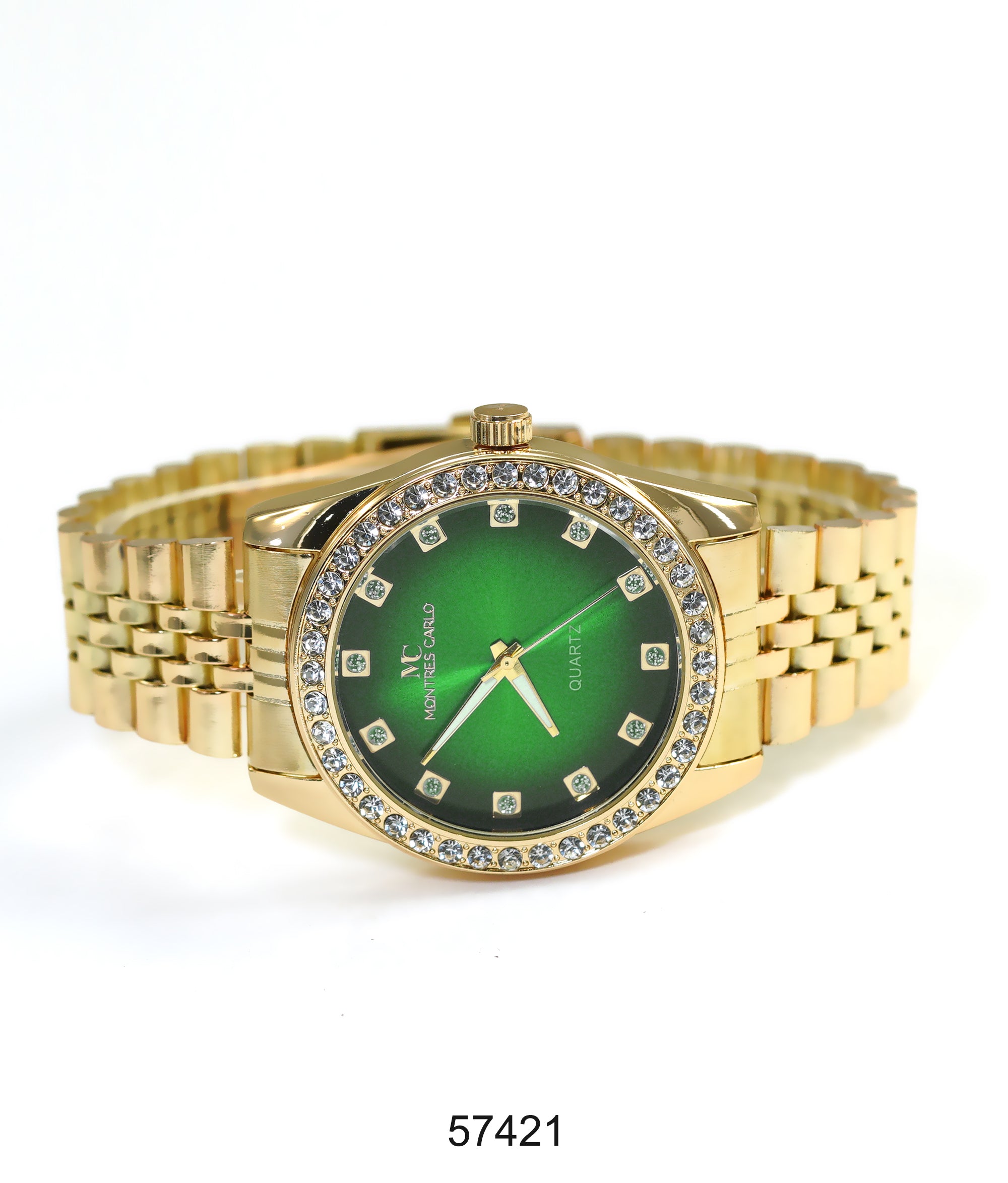5742-Montres Carlo Metal Band Watch