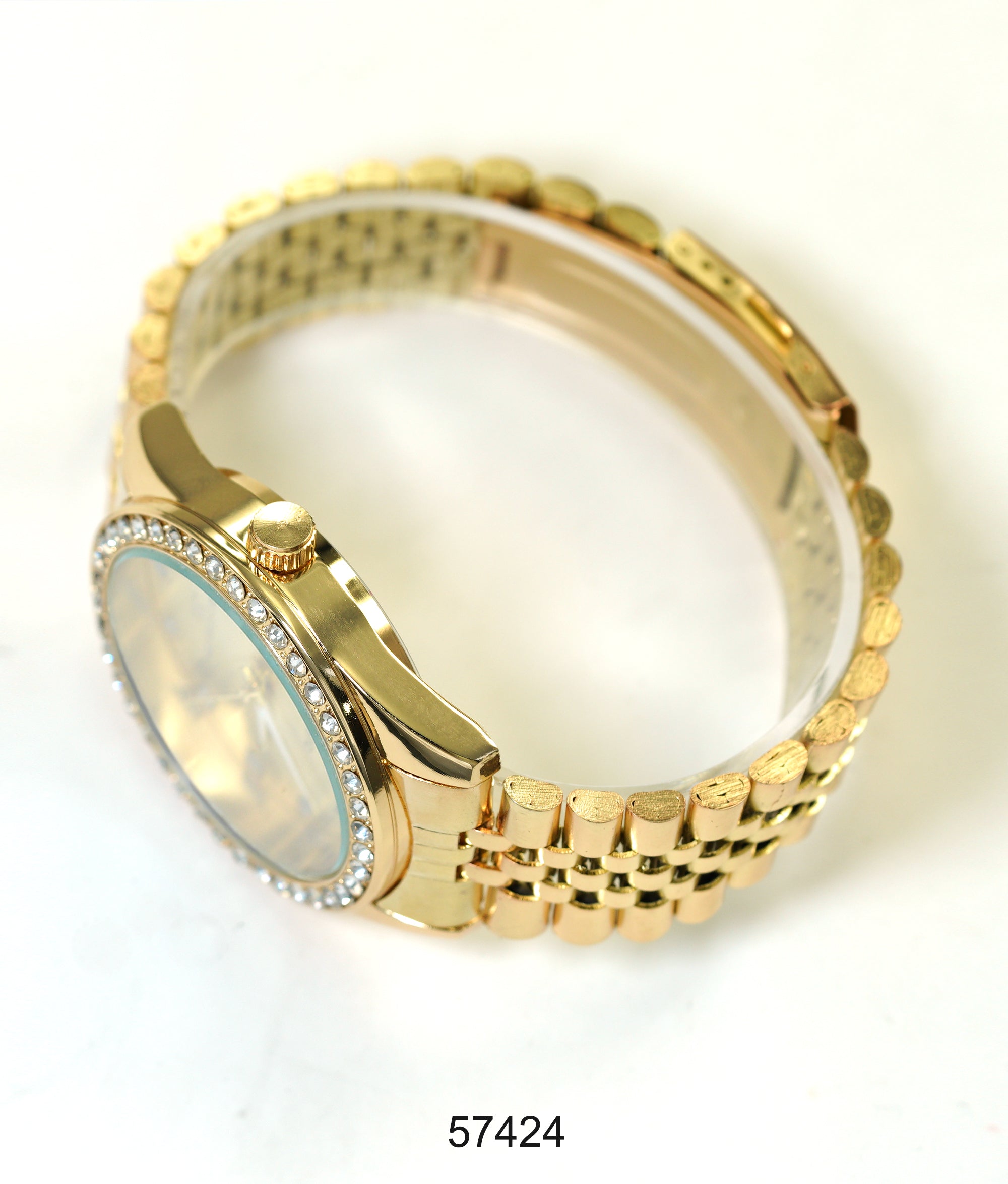 5742-Montres Carlo Metal Band Watch