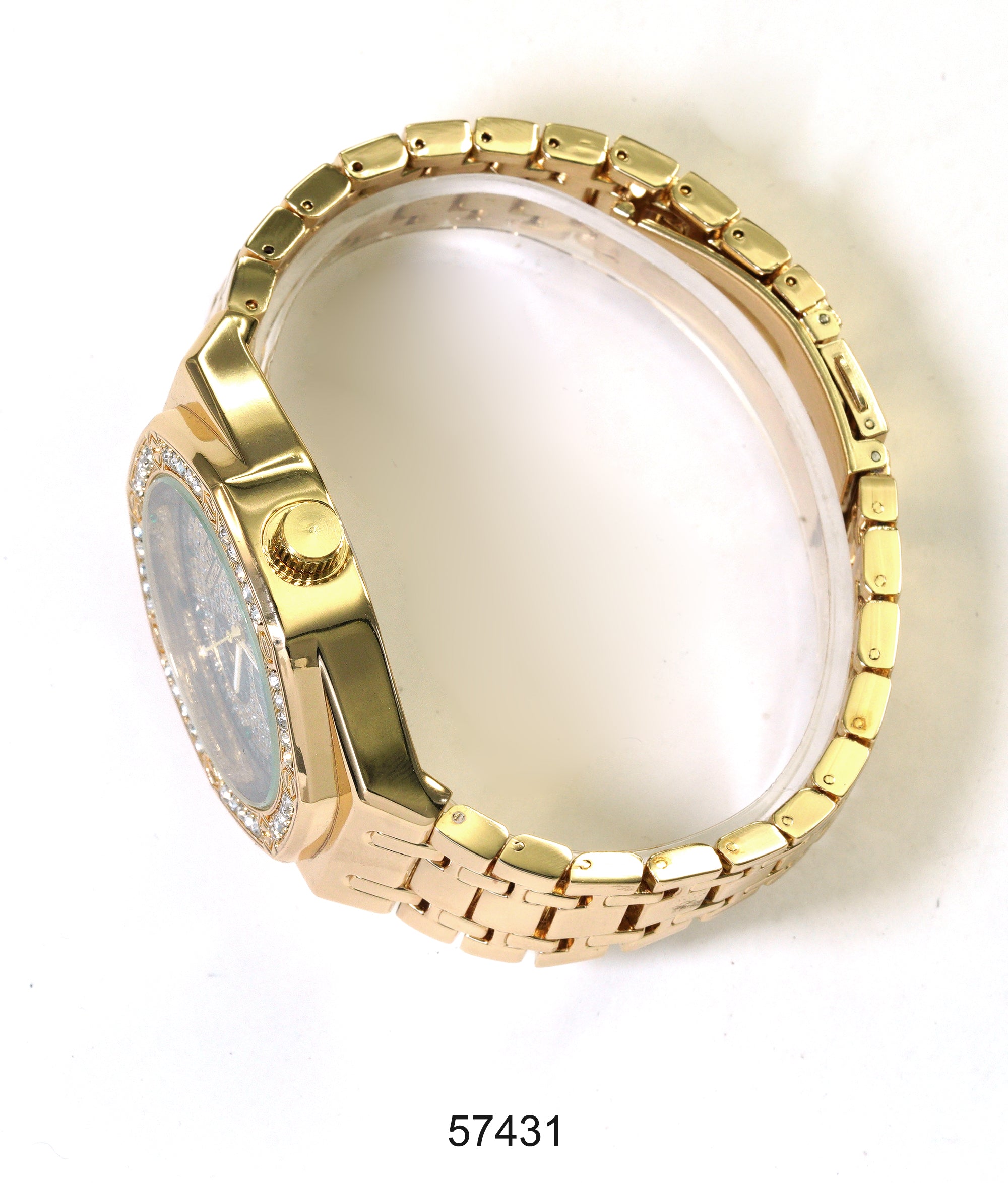 5743-Montres Carlo Metal Band Watch