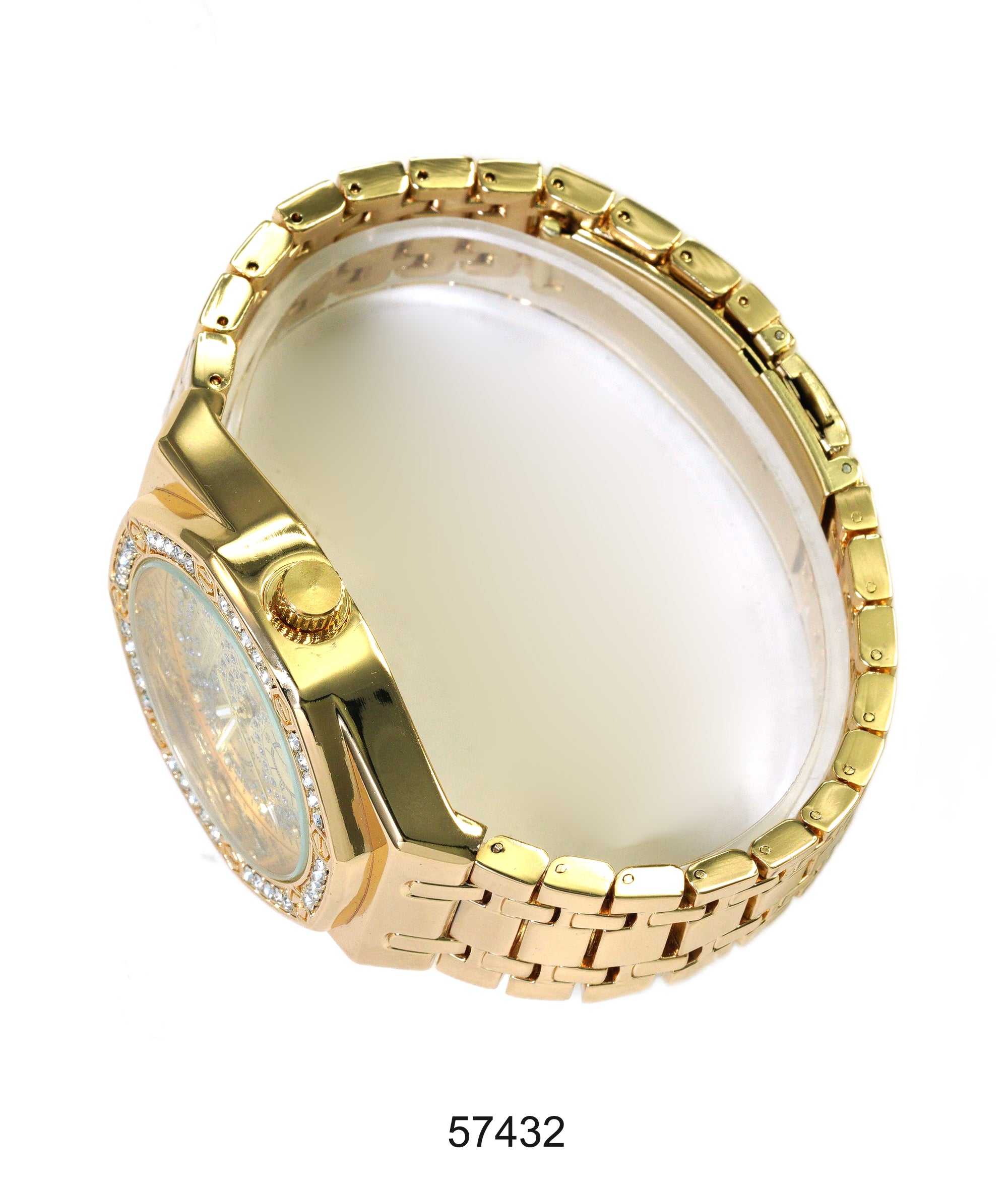 5743-Montres Carlo Metal Band Watch