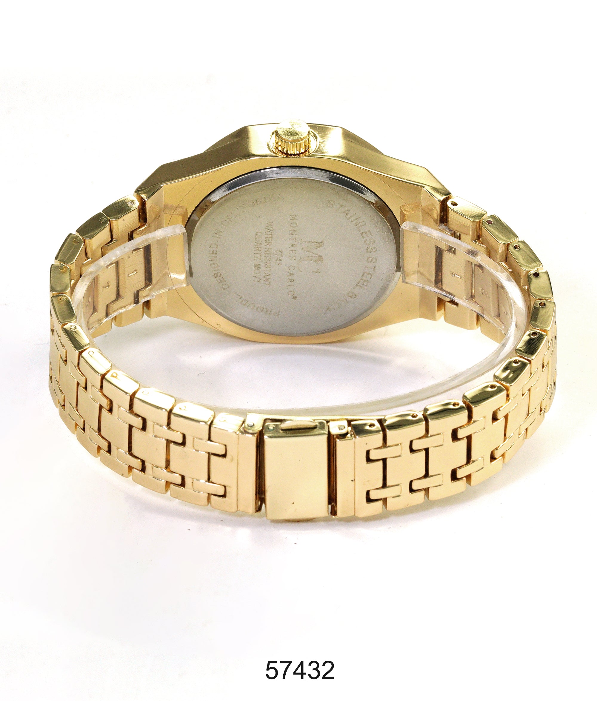 5743-Montres Carlo Metal Band Watch