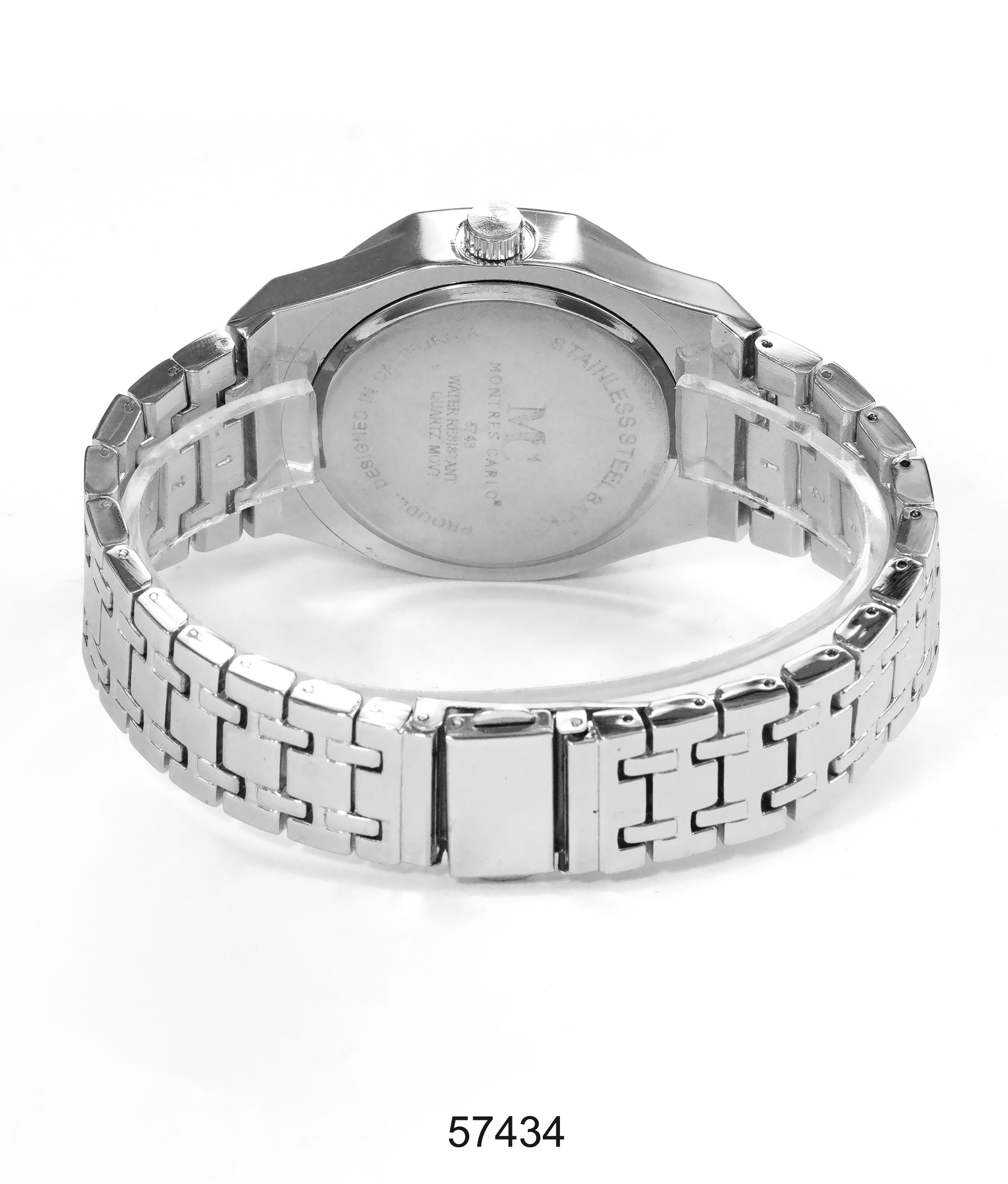 5743-Montres Carlo Metal Band Watch