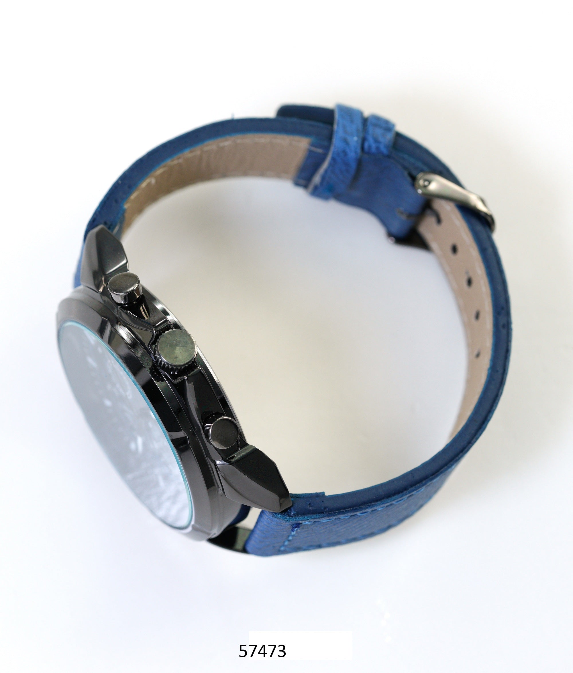5747- Faux Leather Band Watch
