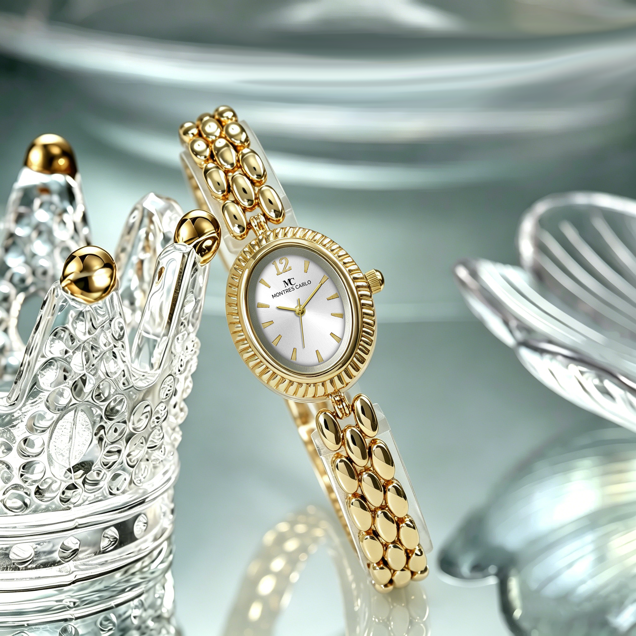 5750-Montres Carlo Bracelet Watch