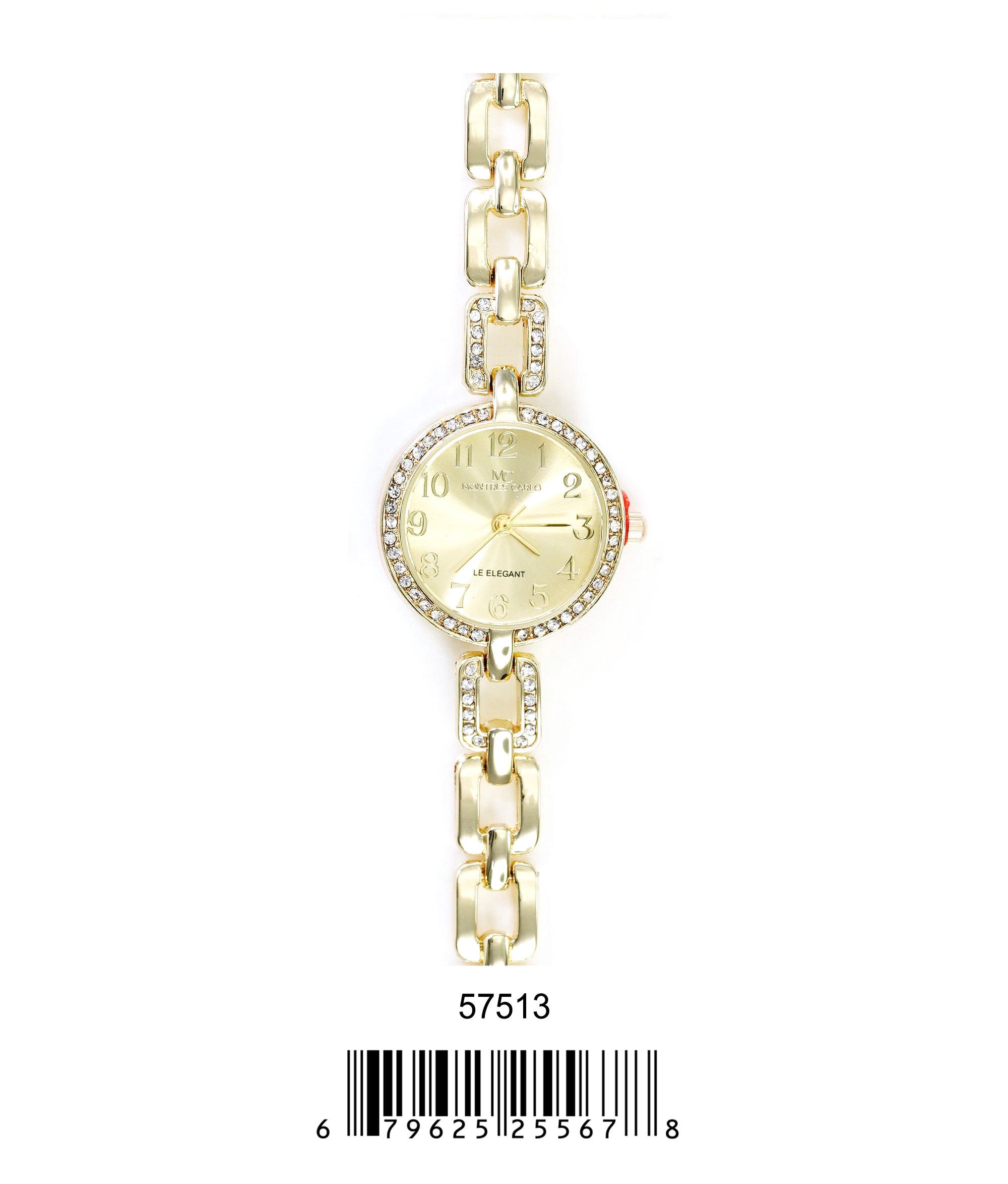 5751 -JB - Montres Carlo Jewelry Gift Box with Metal Watch