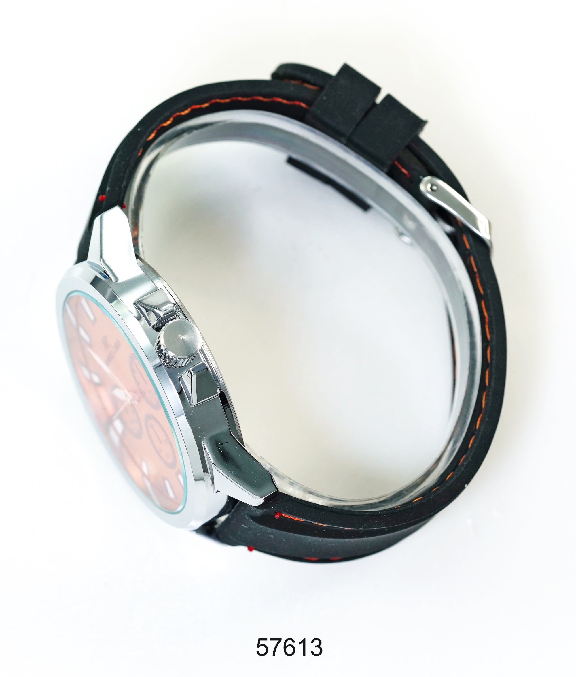 5761-Montres Carlo Sports Watch With PU Band