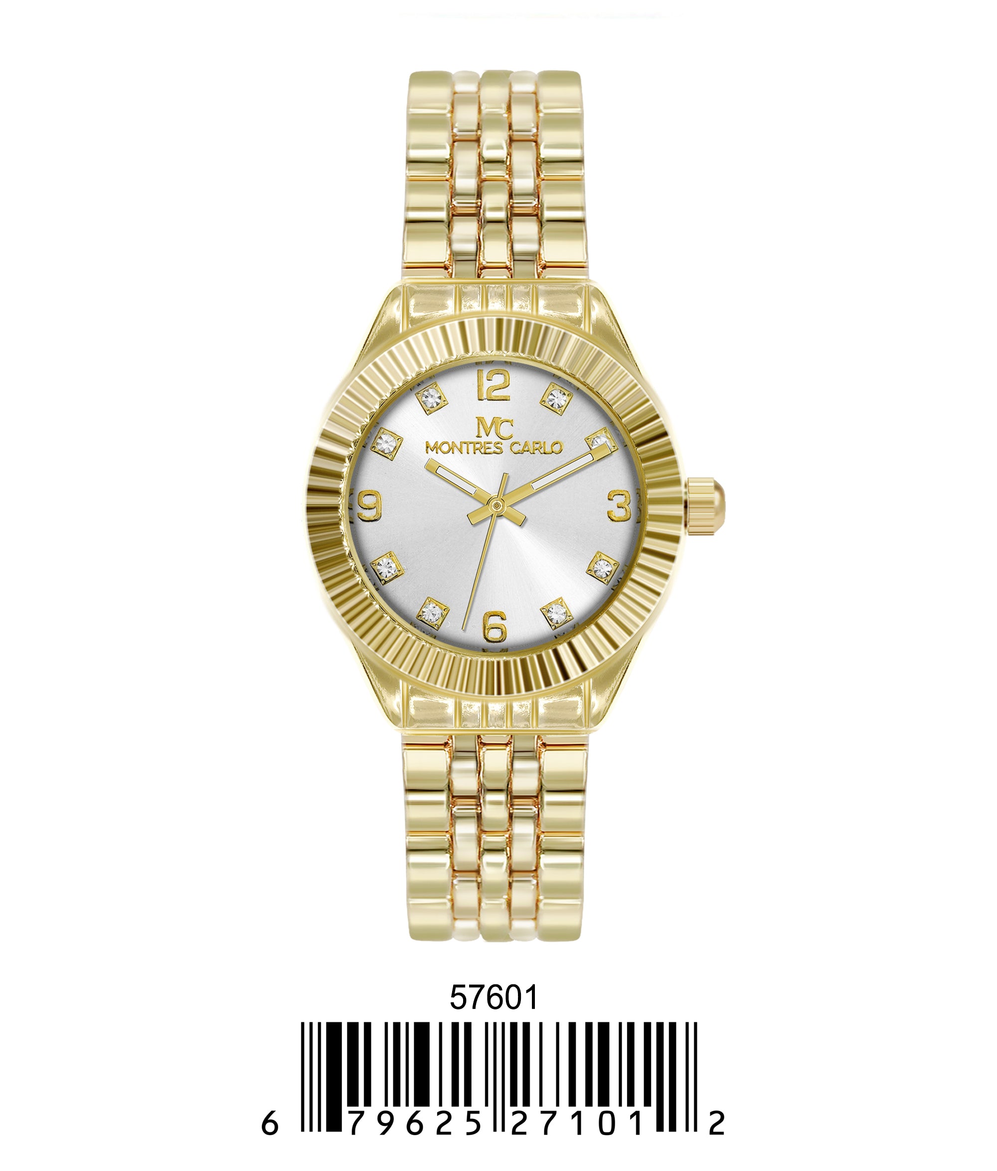 5760-Montres Carlo Metal Band Watch