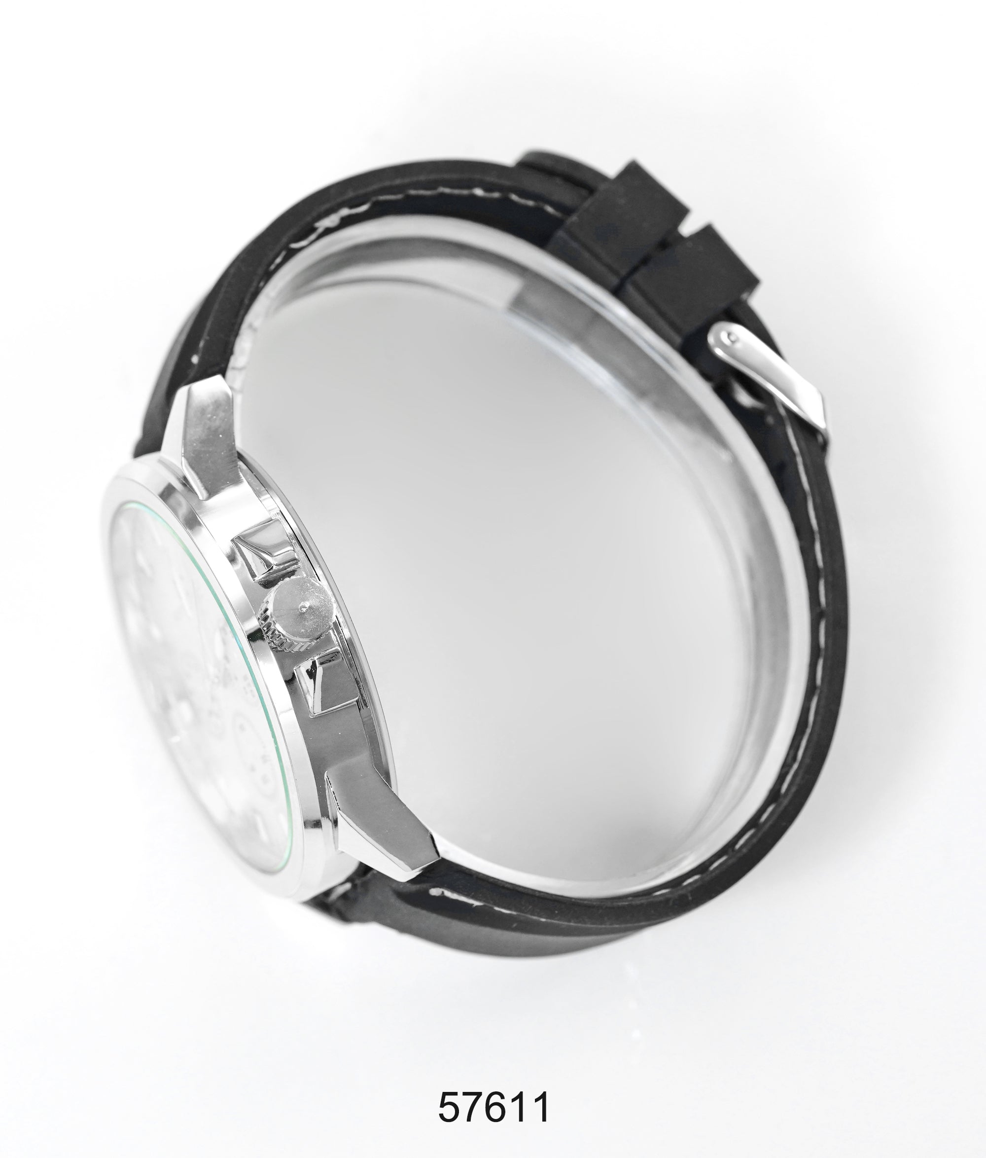 5761-Montres Carlo Sports Watch With PU Band
