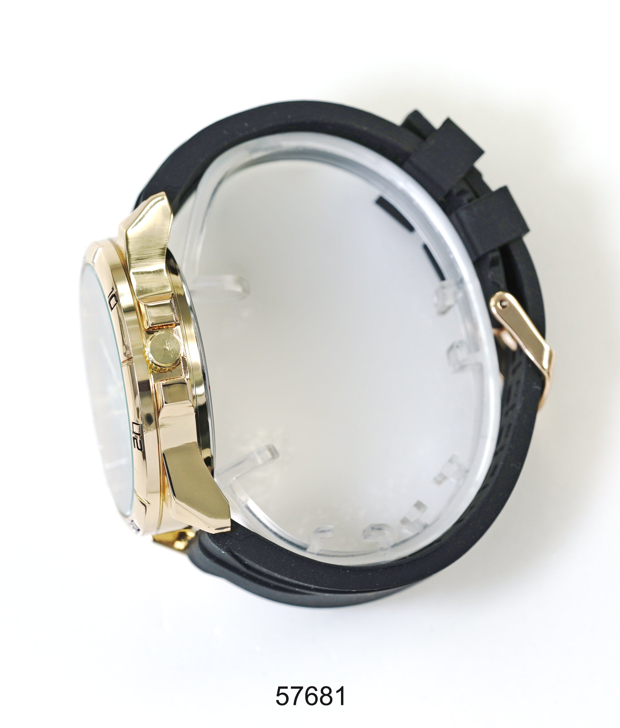 5768-Montres Carlo Sports Watch With PU Band