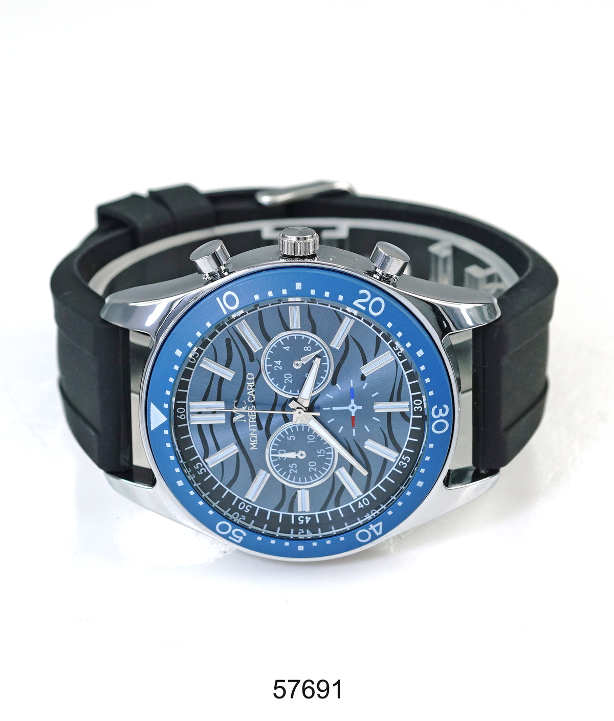 5769-Montres Carlo Sports Watch With PU Band