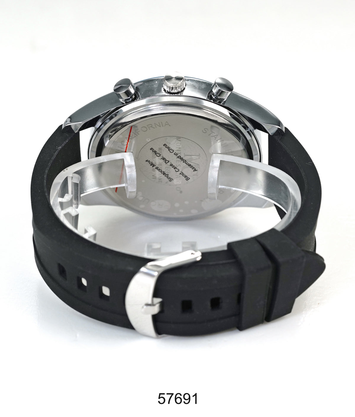 5769-Montres Carlo Sports Watch With PU Band