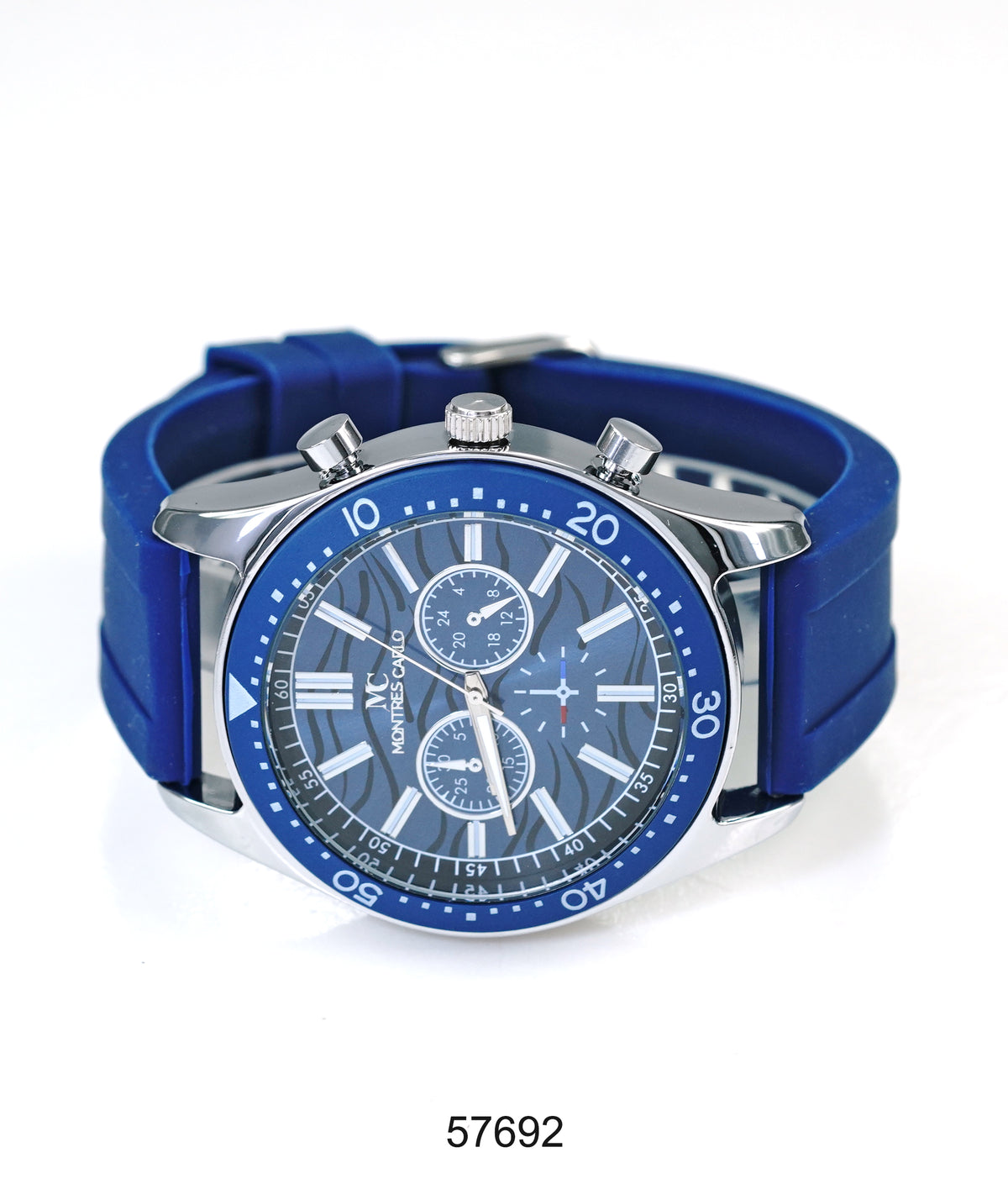 5769-Montres Carlo Sports Watch With PU Band