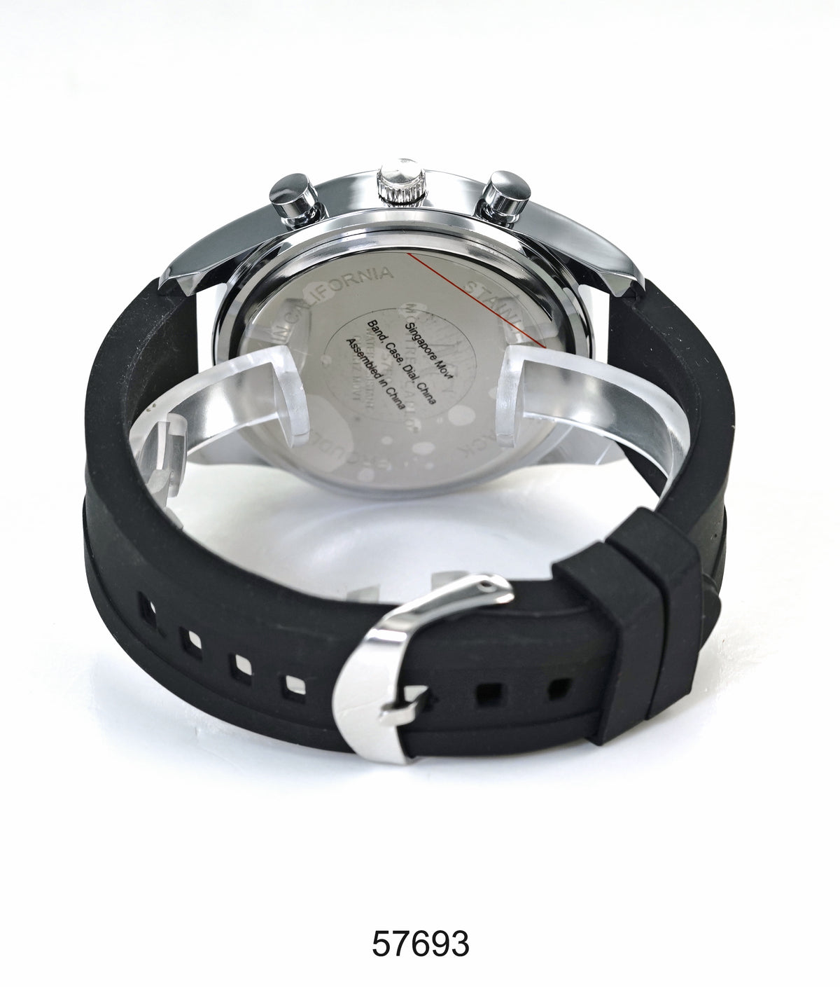 5769-Montres Carlo Sports Watch With PU Band