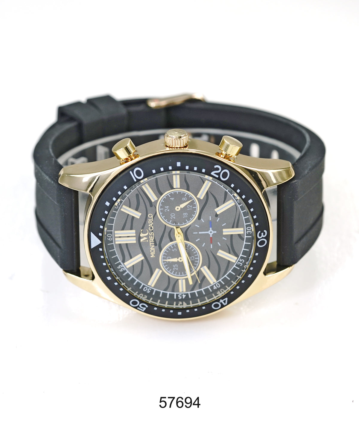 5769-Montres Carlo Sports Watch With PU Band
