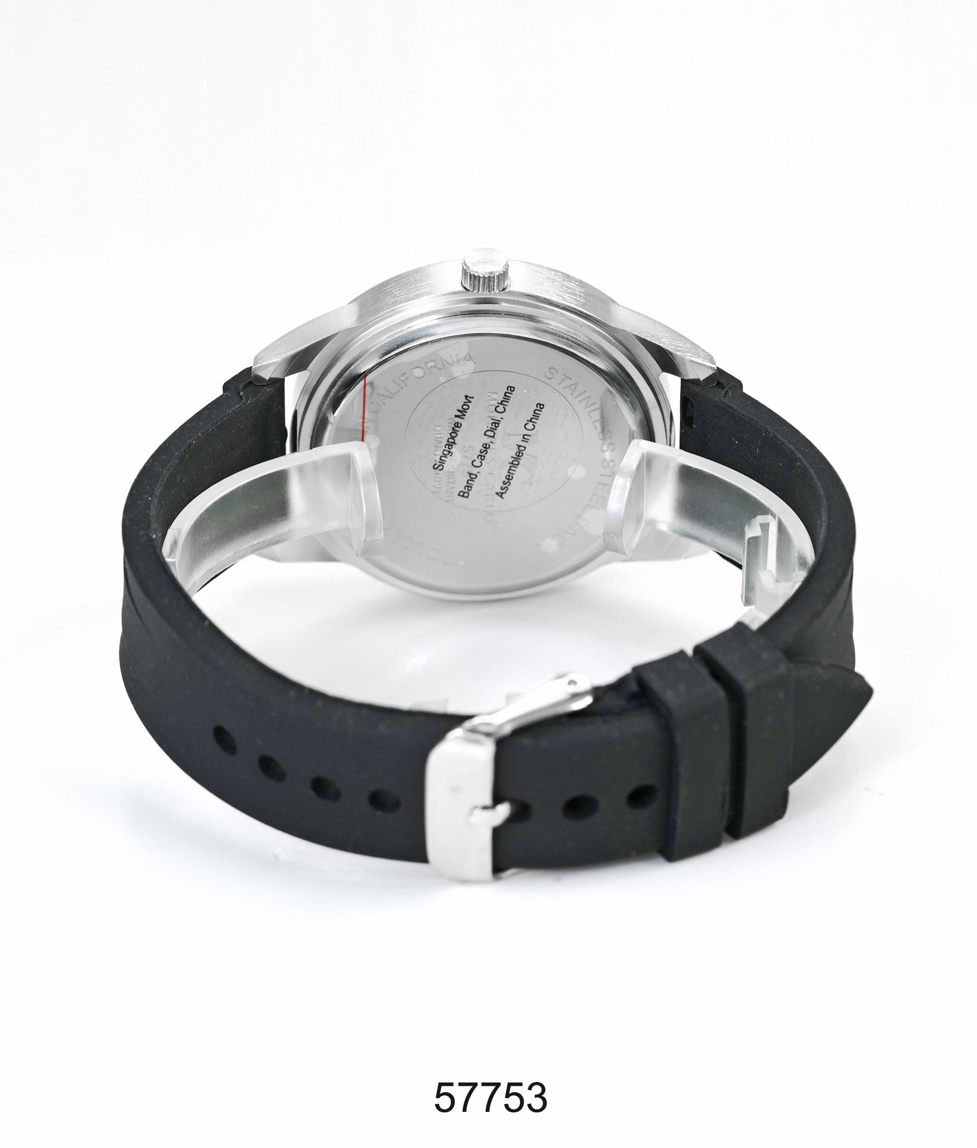5775-JB-Montres Carlo Silicone Band Watch