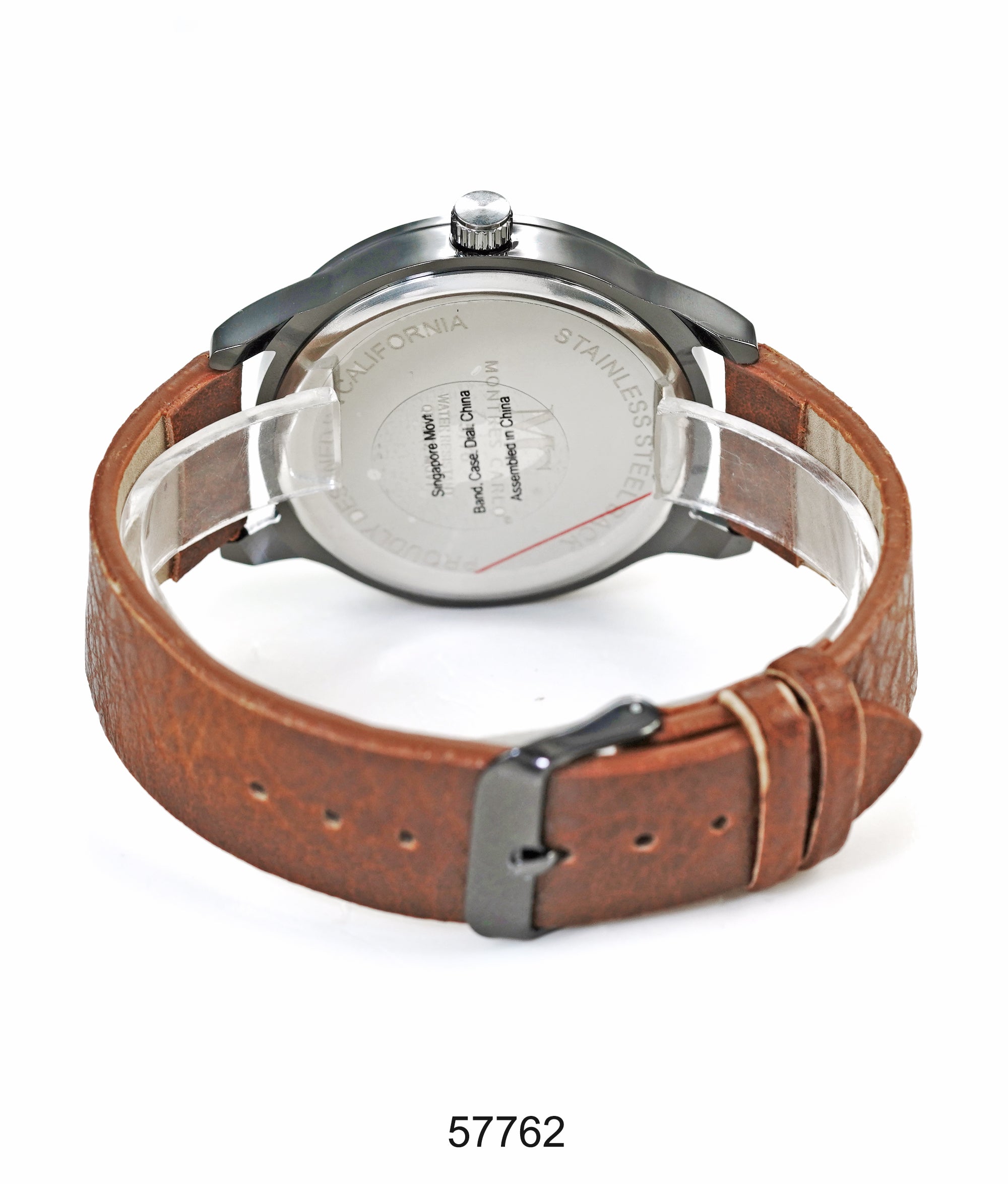 5776-JB-Montres Carlo Silicone Band Watch