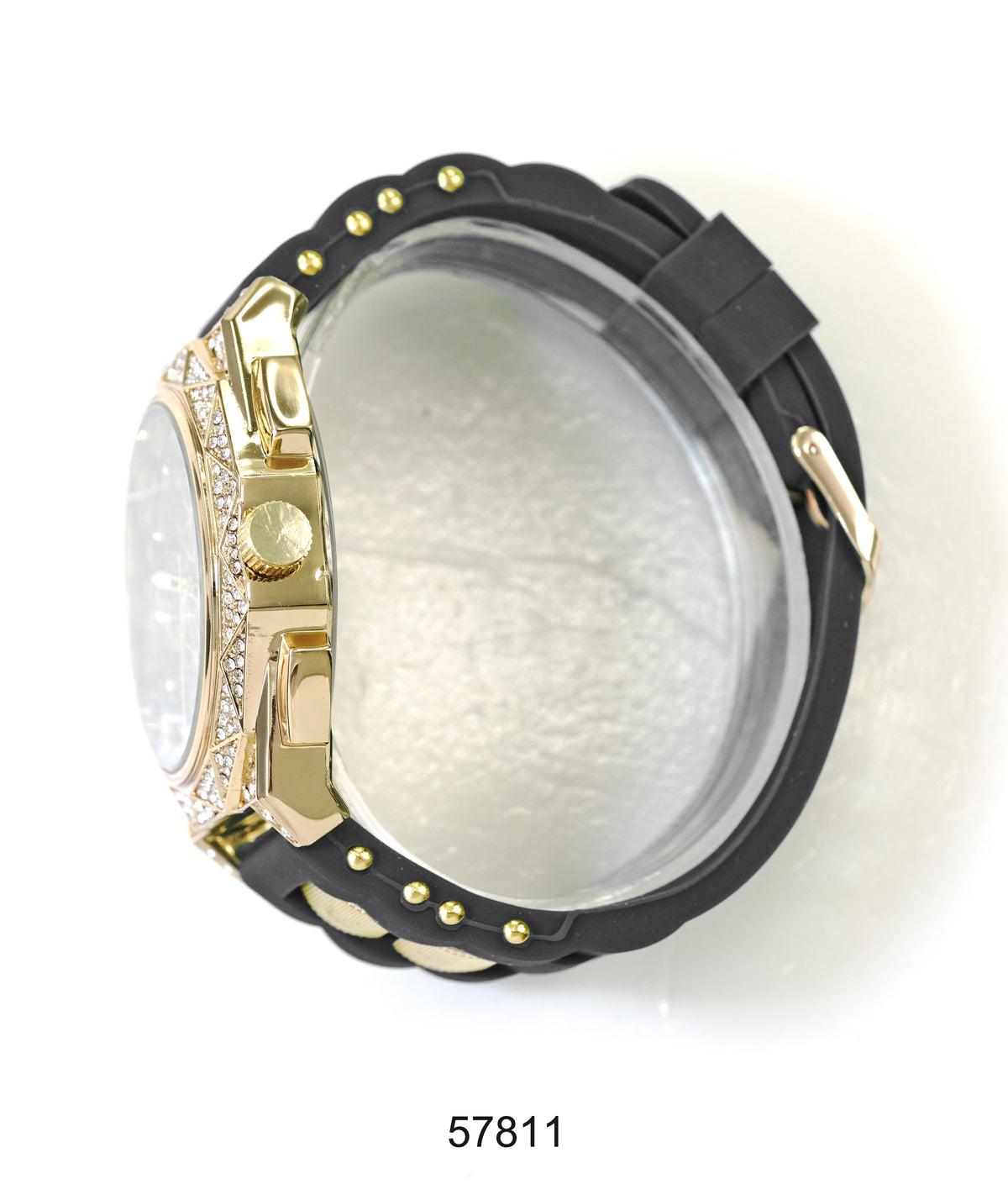 5781-Montres Carlo Silicon Band Watch