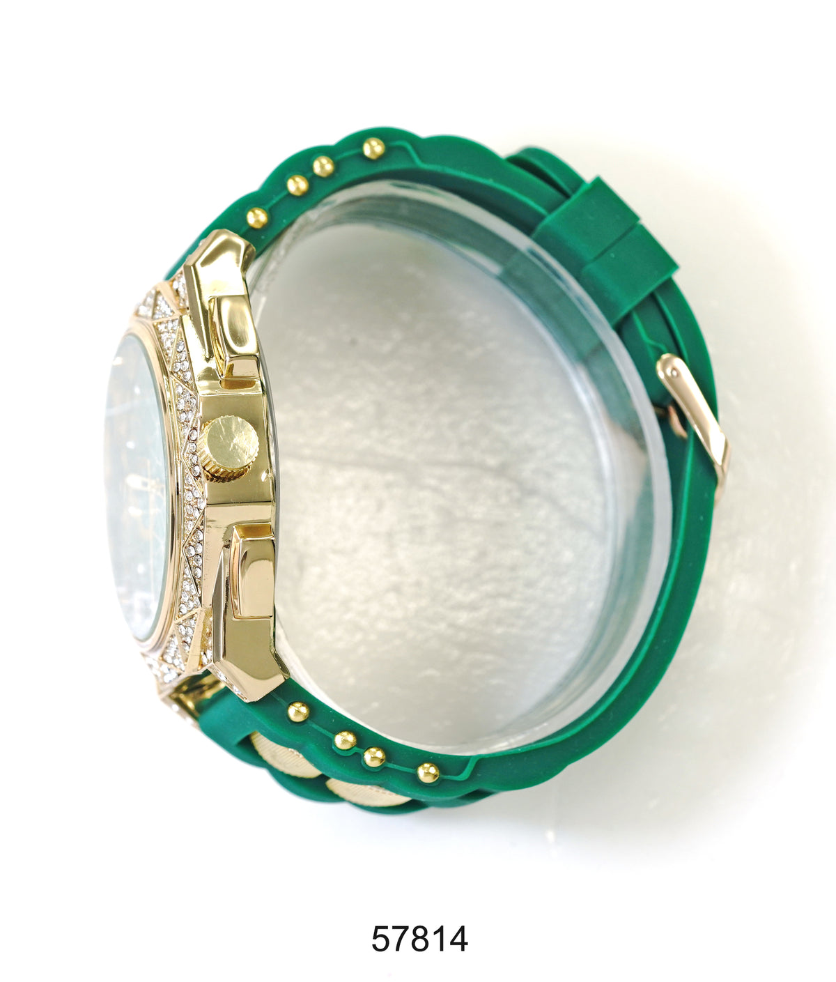 5781-Montres Carlo Silicon Band Watch